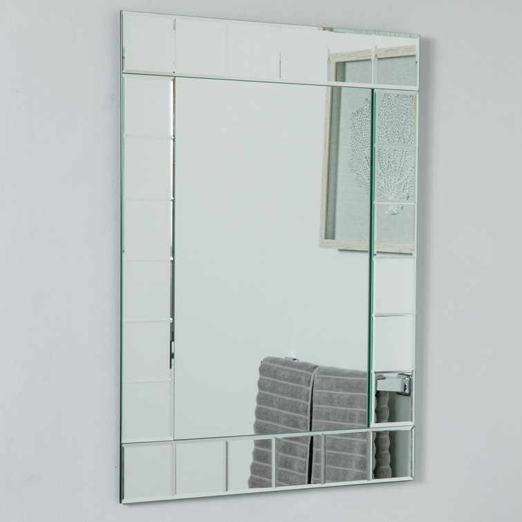 Wrought Studio Nowthen Rectangle Glass Wall Mirror Wayfair